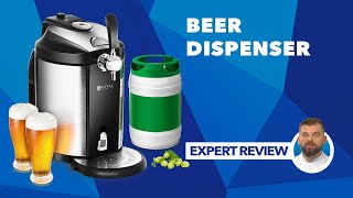 Beer Dispenser With Cooler Royal Catering RCBD5L  Expert review [upl. by Sema]