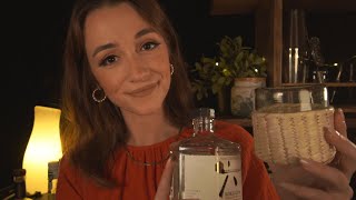 ASMR  Bartender Roleplay  Liquor Tasting Around the World 🥃 🌎 [upl. by Dirtsa962]