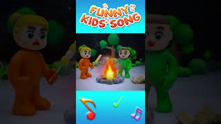 Lets Go Camping  Nursery Rhymes shorts kidssongs nurseryrhymes [upl. by Nosirb]