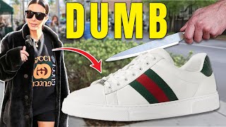 900 Gucci Scam  Ace Sneaker [upl. by Nwahsirhc]