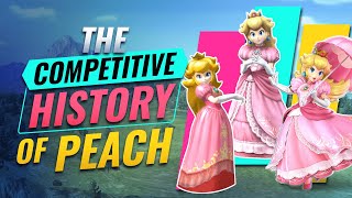 The Competitive History of Peach in Super Smash Bros [upl. by Anaehs]