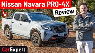 Nissan Navara Pro4X review 2022 On and offroad review before the Warrior arrives [upl. by Abbotson]