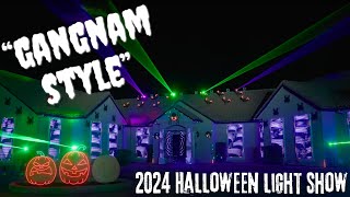 2024 Halloween Light Show Part 4  PSY quotGangnam Stylequot [upl. by Aeel]