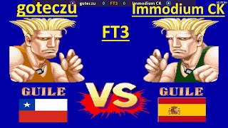 Street Fighter II Champion Edition  goteczu vs Immodium CK  FT3  1080P60FPS 27102024 [upl. by Anisamot]