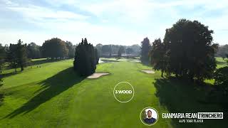 Gianmaria Rean Trinchero takes us through hole 18 at at ⛳️🏌️‍♂️ Golf Club Monticello [upl. by Gnilyarg201]