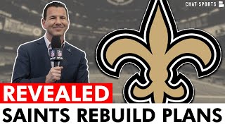 REVEALED New Orleans Saints Plans For Rebuilding Are [upl. by Angelis]