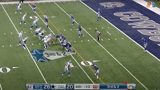 Romo Pulls Off the Impossible Giants vs Cowboys 2015 Week 1  CRAZY ENDING [upl. by Auqinahs316]