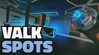 The BEST Valk Camera Spots on EVERY Map  Rainbow Six Siege [upl. by Yelha]