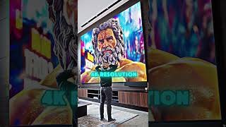 This TV is Bigger Than a Movie Screen 😱quotTechGadgetsHighTech4KTVWorldsLargestTV [upl. by Tisbe]