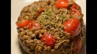 Salade lentilles tomates au cookeo [upl. by Arikahs430]