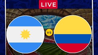 ARGENTINA vs COLOMBIA  LIVE Copa America 2021 Semi Final  Football Match [upl. by Lesnah]