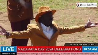 TULE DANCE Luhya hits light up Madaraka Day 2024 Celebrations [upl. by Anaj]