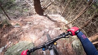 THE STEEPEST MTB TRACK I’VE RIDDEN [upl. by Adieren850]