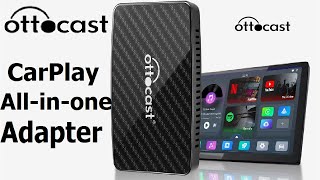 Ottocast Play2Video Pro Wireless CarPlay Android Auto Allinone Adapter [upl. by Raamaj]