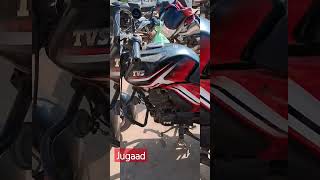 tvs star city plus 2024 modification best modification bikelovers trending shortvideo [upl. by Duwe]