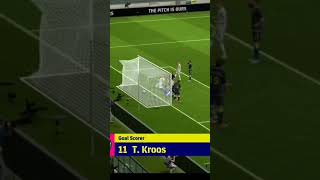 Toni Kroos Direct Corner Goal [upl. by Enneirb]