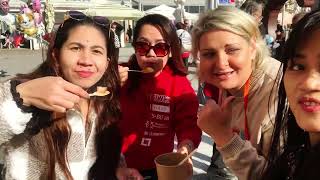 filipino in Croatia  Food Festivals in Cakovec Zagreb Croatia Flordiliza Bani [upl. by Dotti]