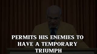 God Permits His Enemies to have a Temporary Triumph but  Apostle Dr Austin J de Bourg [upl. by Bette]