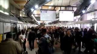 Gare de Lyon Paris metro ligne 14 [upl. by Carpet]