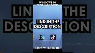 windows 10 expiring soon   windows11 shorts [upl. by Anneiv]