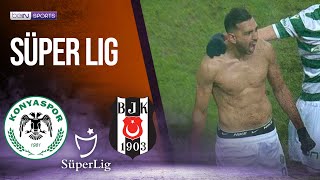 Konyaspor vs Besiktas  SÜPER LIG HIGHLIGHTS  12272021  beIN SPORTS USA [upl. by Ennylyak]