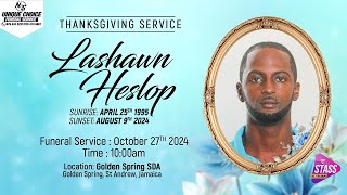 Interment for Lashawn Heslop [upl. by Elleahcim373]