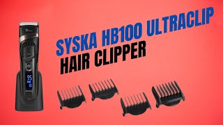 Syska HB100 Ultraclip Hair Clipper Unboxing Review  Best trimmer 2022 [upl. by Nolram]