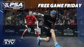 Squash Matthew v Willstrop  Free Game Friday  ToC 2017 [upl. by Swanhildas683]