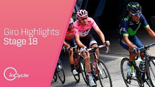 Giro dItalia 2017  Stage 18 Highlights  inCycle [upl. by Swartz]