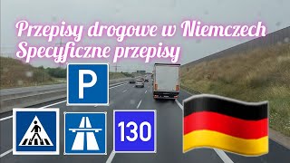 Przepisy drogowe w Niemczech autostrady przejścia dla pieszych parkowanie specyficzne przepisy🇩🇪 [upl. by Williamson]