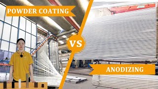 Powder Coating VS Anodizing Aluminum wellste [upl. by Vassily]