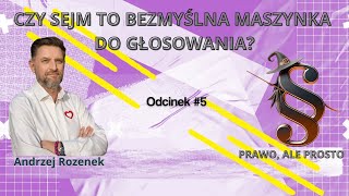 Czy Sejm to bezmyślna maszynka do głosowania [upl. by Lanevuj928]