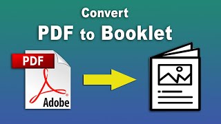 How to convert pdf to booklet format using Adobe Acrobat Pro DC [upl. by Niwde396]