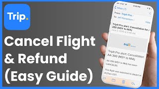 How To Cancel a Tripcom Flight And Request Refund [upl. by Aisatna735]