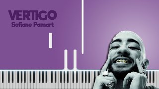 Sofiane Pamart  Vertigo Piano Tutorial [upl. by Mackenzie378]