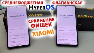 🔥 ФЛАГМАНСКАЯ HyperOS И СРЕДНЕБЮДЖЕТНАЯ HyperOS в чем различие на Xiaomi  ТОП ФИШЕК HyperOS [upl. by Atsuj]