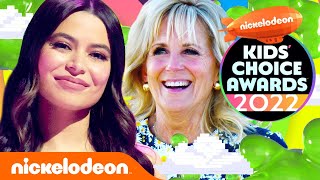 Miranda Cosgrove Presents the First Lady of the United States Jill Biden 🇺🇸  KCAs 2022 [upl. by Gnel]