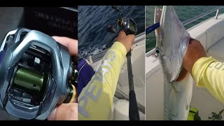 Shimano Curado DC 201 HG Baitcasting Reel Unboxing and Saltwater Fishing Testing [upl. by Nnylav337]