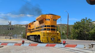 Arizona Eastern B408 Running quotHammerheadquot Crossing The US60 Miami Arizona August 26th 2023 [upl. by Beatrice293]