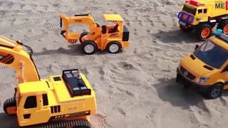 Video Mainan Anak Truk Bego Excavator Dump Truck Remote [upl. by Skiba989]