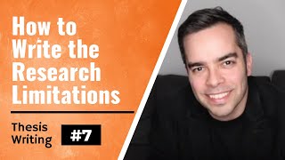 ThesisDissertation Tips 7 Limitations of Your Research [upl. by Erin121]