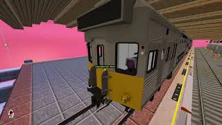 Sydney S set Train in Minecraft Minecraft Transit Railway [upl. by Malamud335]