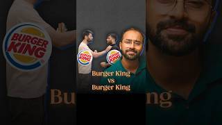 Burger King VS Burger King llashorts 1012 [upl. by Aronel]