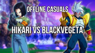 HIKARI VS BLACKVEGETA  OFFLINE  DBFZ [upl. by Otokam]