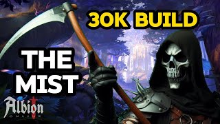 CHEAP INFERNAL SCYTHE 30K BUILD PVP  THE MIST  ALBION ONLINE [upl. by Dunton]