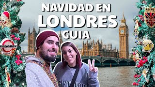 Qué hacer en Londres en Navidad vlogmas 🇬🇧 Guía de Londres [upl. by Hanshaw]