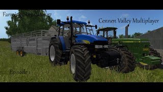 FS17  Cennen Valley Multiplayer  Episode 1  Our new home [upl. by Zenas]