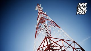 Radio station baffled after 200foot radio tower disappears without a trace [upl. by Dinesh]