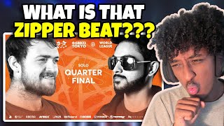 Yolow Reacts  NaPoM 🇺🇸 vs Dilip 🇮🇳  GRAND BEATBOX BATTLE 2023 WORLD LEAGUE  Solo 14 Final [upl. by Naejeillib7]