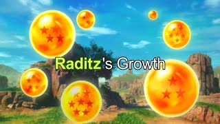 Raditzs Growth Sparking Zero Custom Battle [upl. by Attenej]